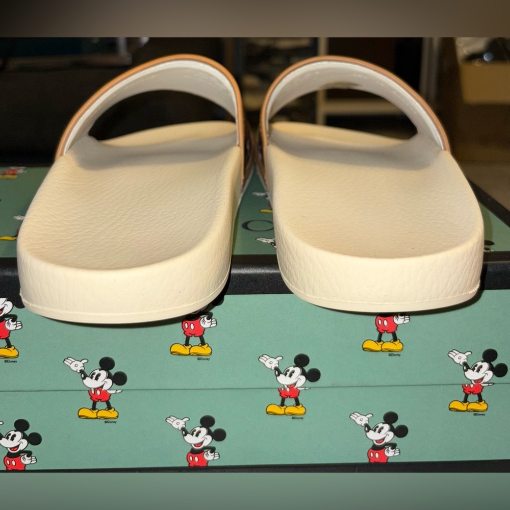 GUCCI DISNEY x MICKEY MOUSE SIGNATURE GG SANDALS SLIDES SZ 9 MEN SZ 11 US 41 IT - Picture 10 of 15